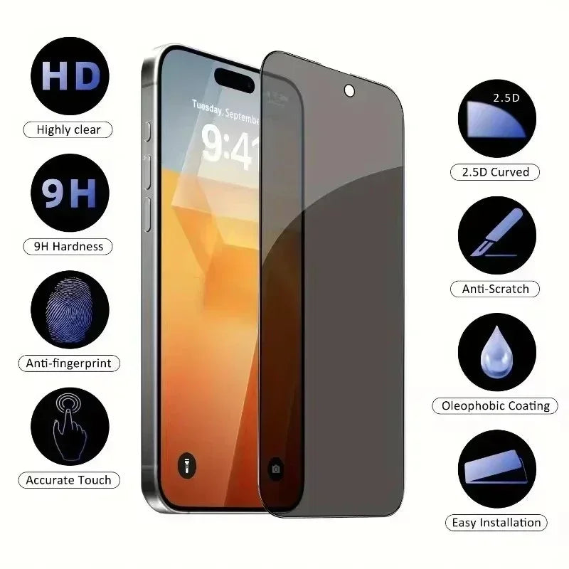 PrivacyGuard – Anti-Spy Screen Protector for iPhone