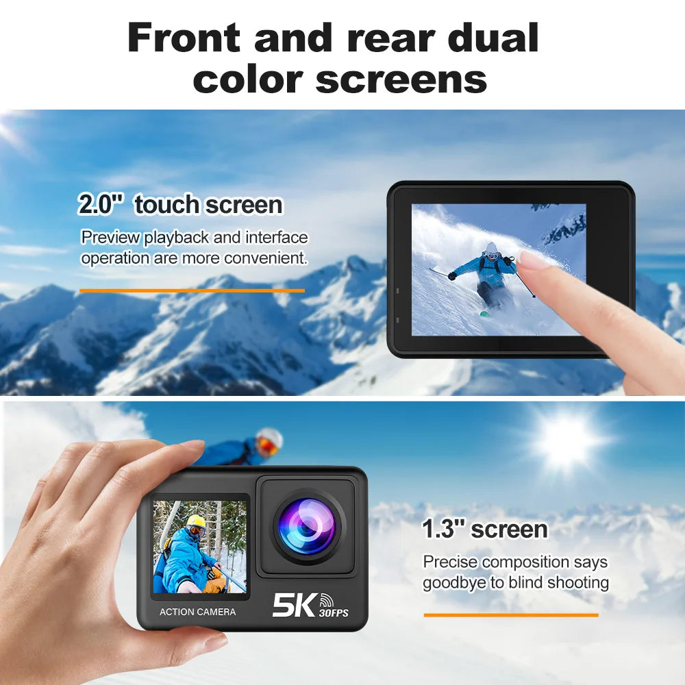ActionX Pro – 5K Ultra HD Sport Camera