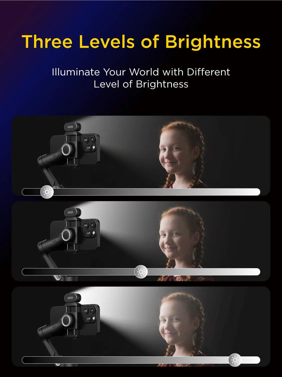 RGB Magnetic Fill Light for Gimbal