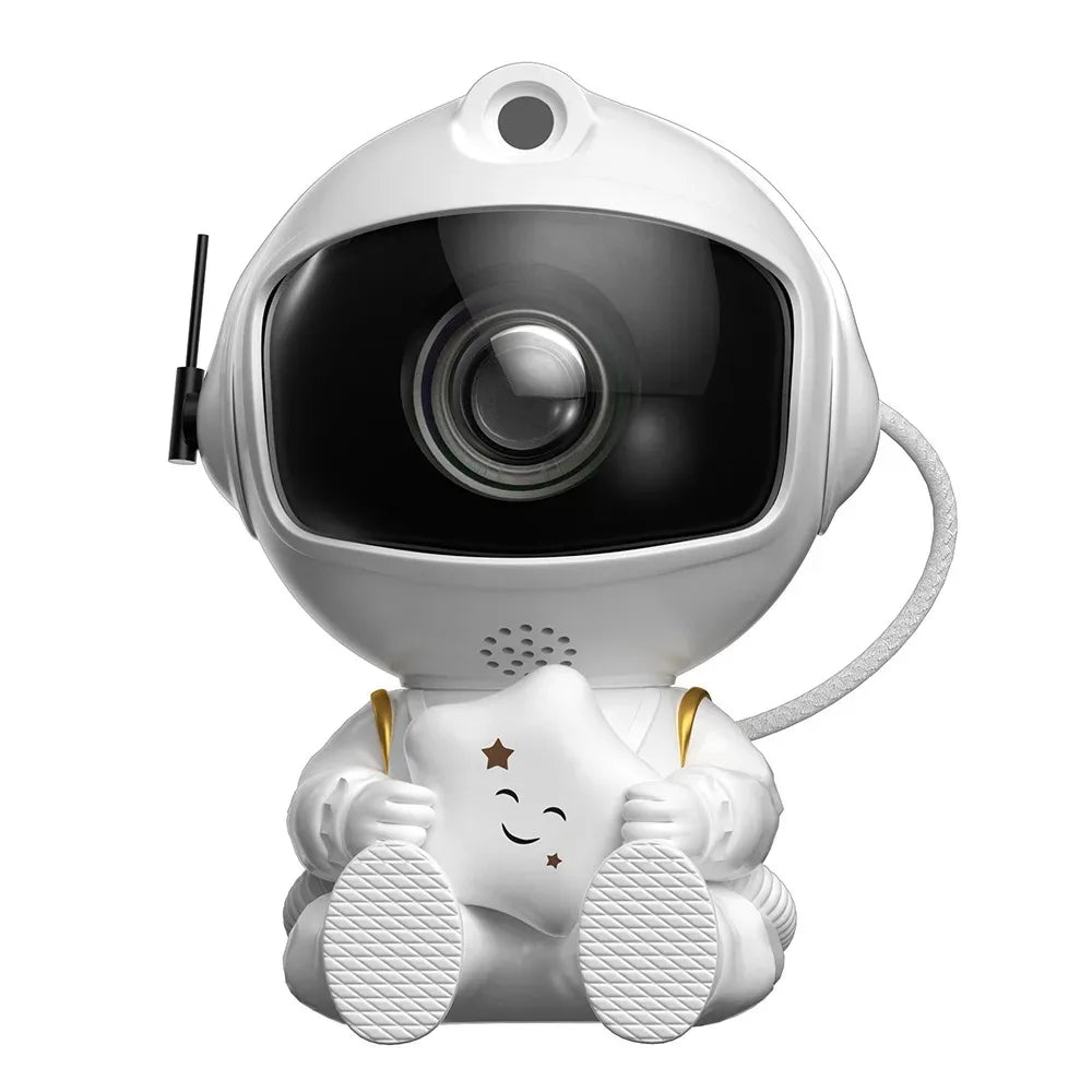 CosmoGlow Astronaut Galaxy Projector | Starry Sky & Nebula Light