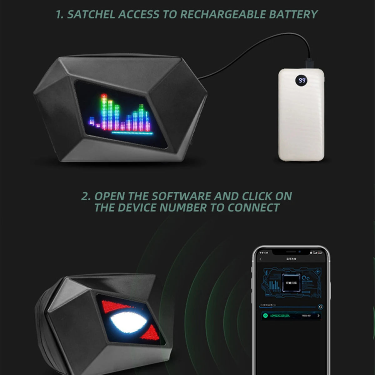 LumiPack X - Smart LED Backpack
