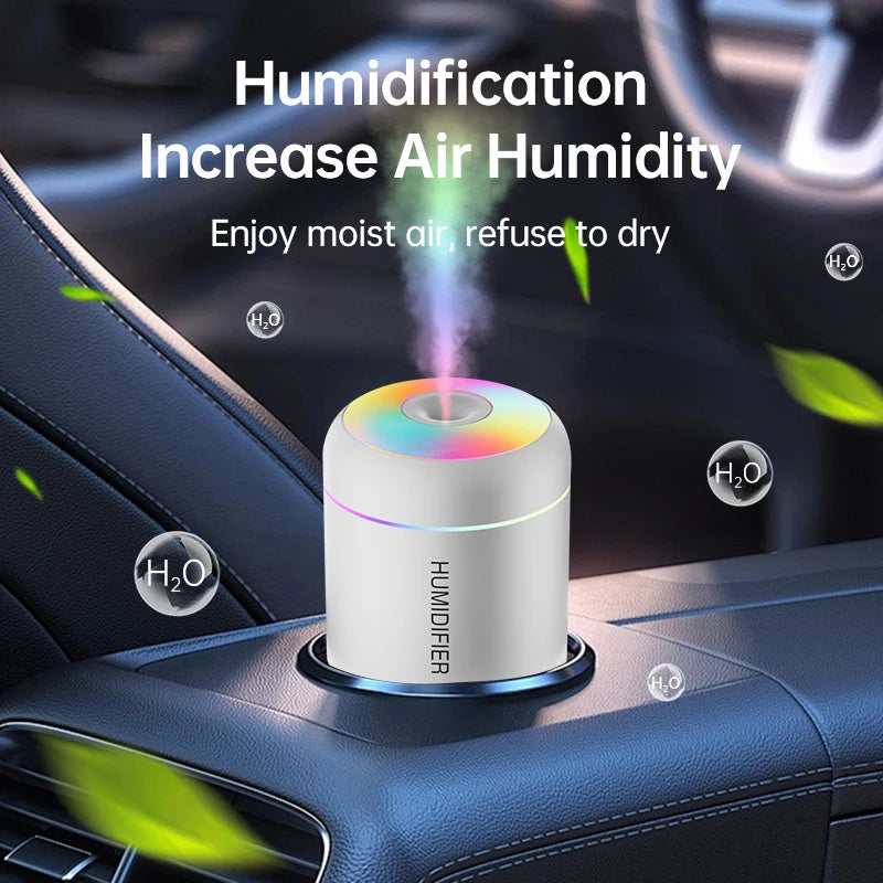 MistFlow Mini USB Humidifier | Aromatherapy & Air Purifier