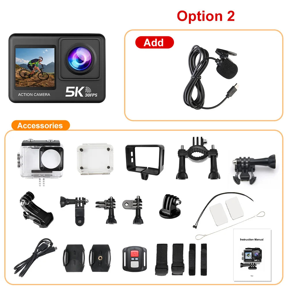 ActionX Pro – 5K Ultra HD Sport Camera