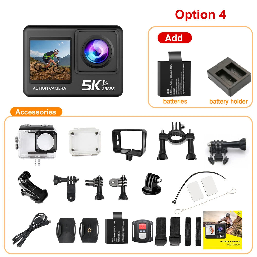 ActionX Pro – 5K Ultra HD Sport Camera
