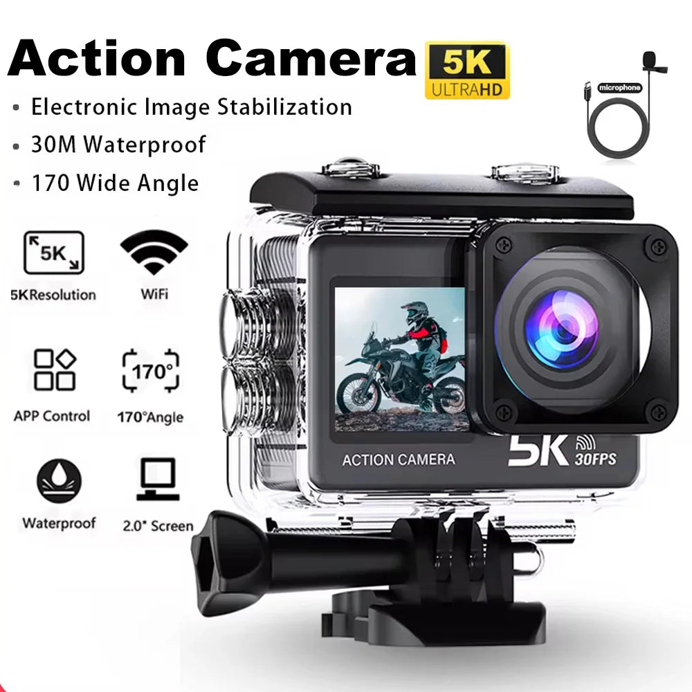 ActionX Pro – 5K Ultra HD Sport Camera