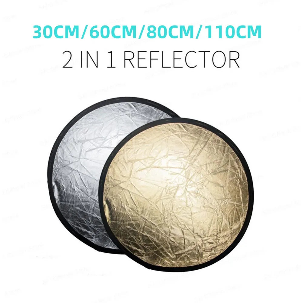 ProLight 5-in-1 Collapsible Reflector – Versatile Photography Tool
