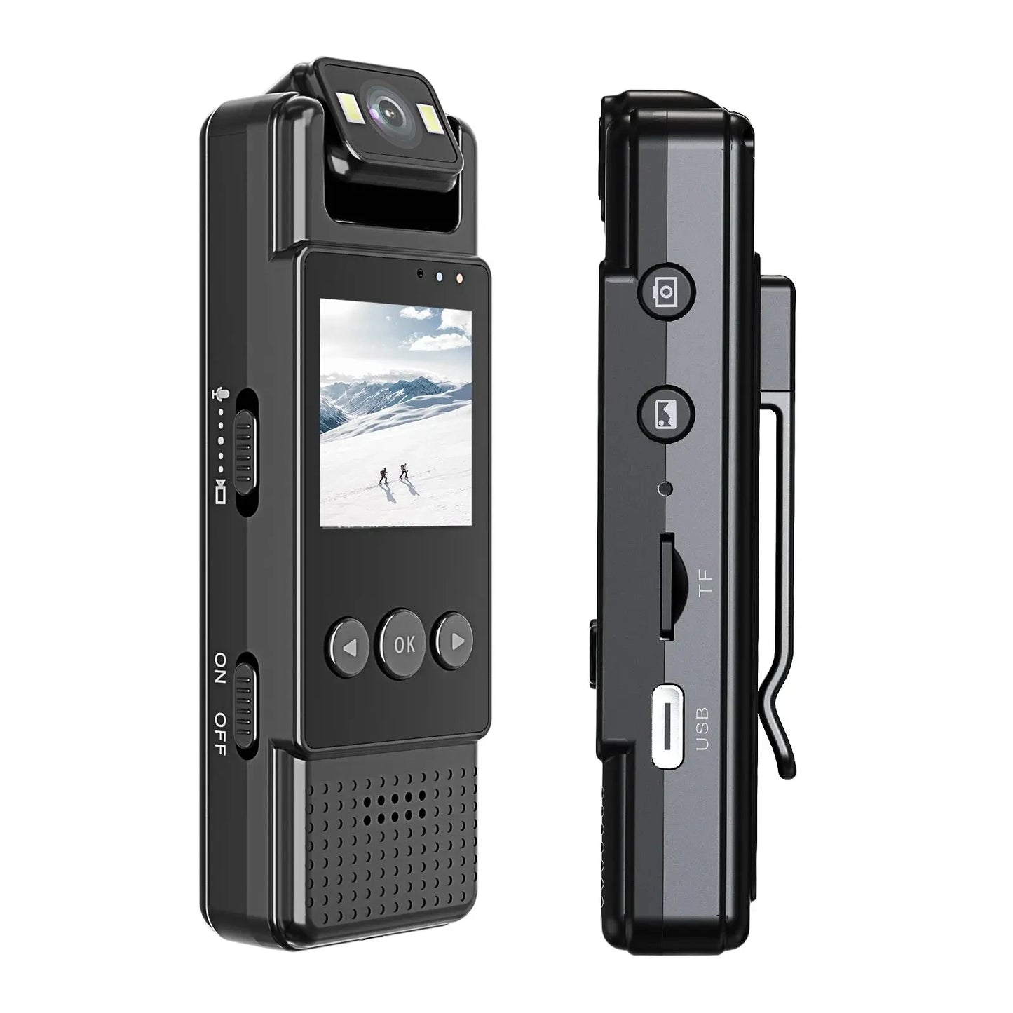 WiFi Mini Camera 1080P – Portable Digital Video Recorder | Body Cam with Night Vision