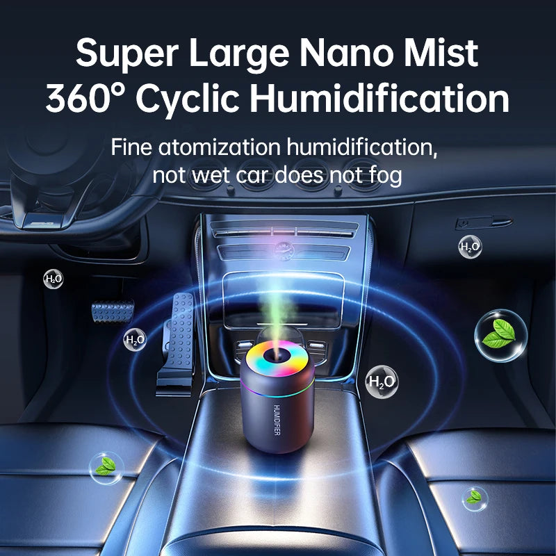 MistFlow Mini USB Humidifier | Aromatherapy & Air Purifier
