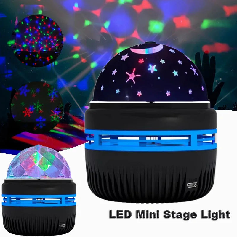 Starry Sky Projection Magic Ball Lamp – LED Projector for Bedroom & Gaming Room Decoration