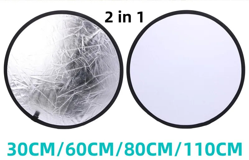 ProLight 5-in-1 Collapsible Reflector – Versatile Photography Tool