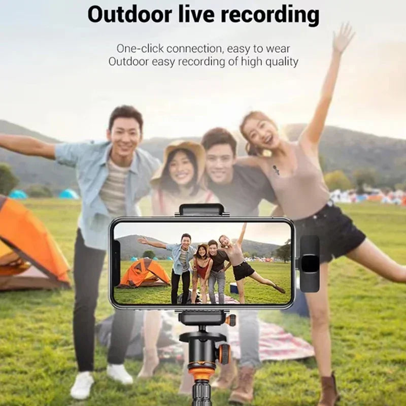 StreamMic Wireless Lavalier Microphone | Noise Reduction for Live Streaming