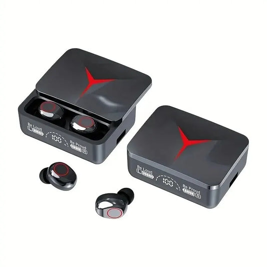 TWS M90 Wireless Earbuds – Bluetooth 5.3 Sports & Gaming Headphones with Mic
