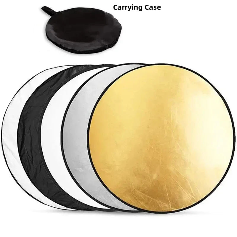 ProLight 5-in-1 Collapsible Reflector – Versatile Photography Tool