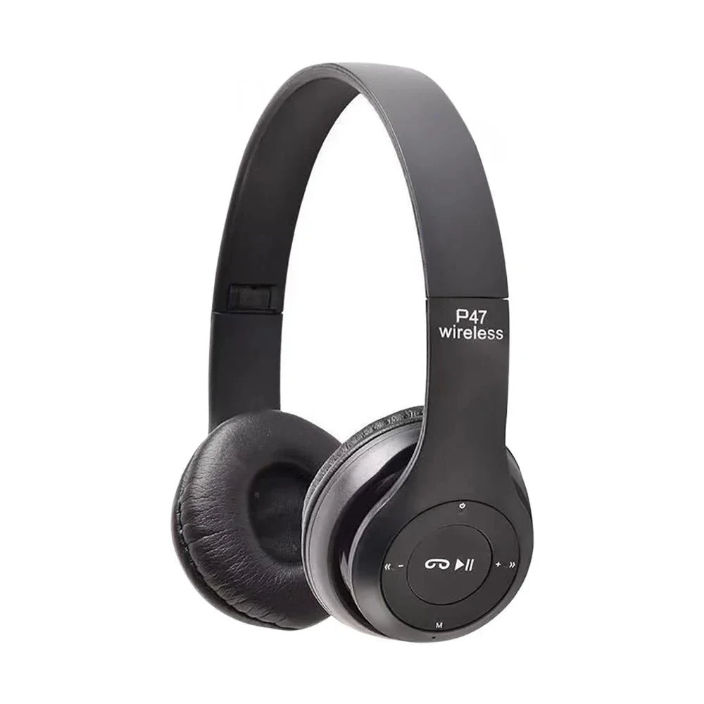 P47 Wireless Bluetooth Headset | Sports & Gaming Over-Ear Headphones