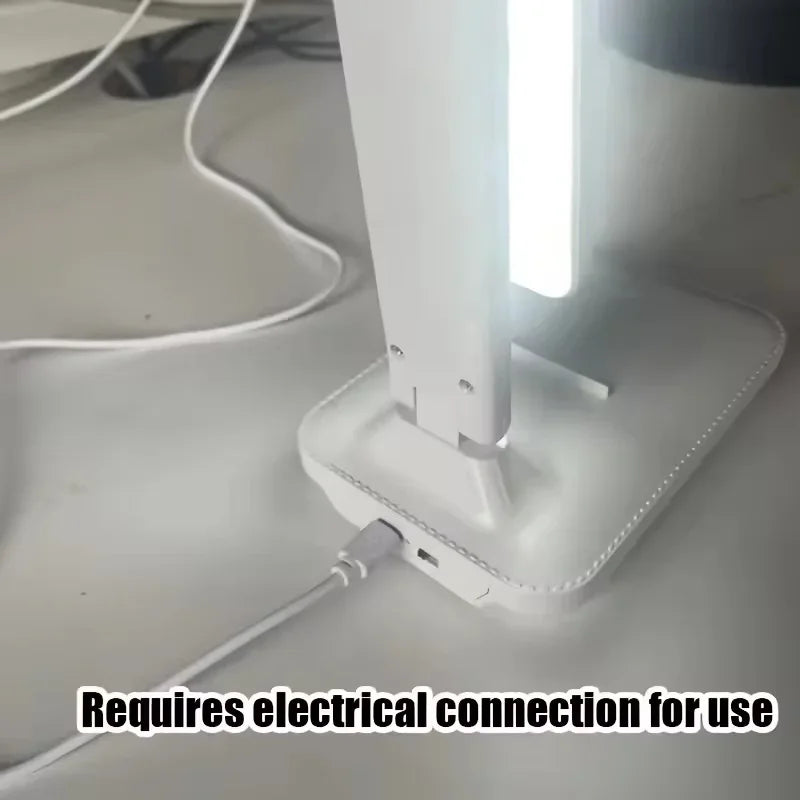 Foldable LED Desk Lamp with Touch Switch | Dimmable Eye Care Night Lamp