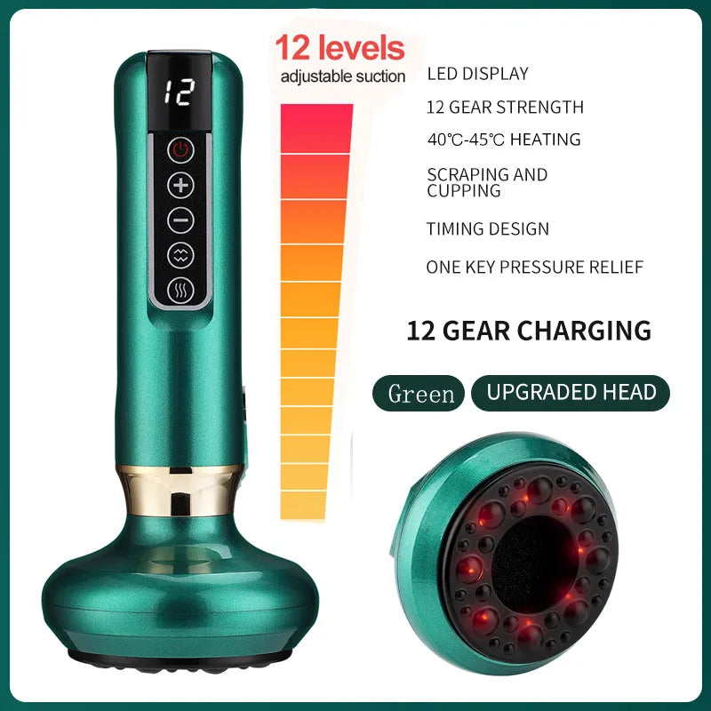 SmartTherapy™ Electric Cupping & Heating Massager