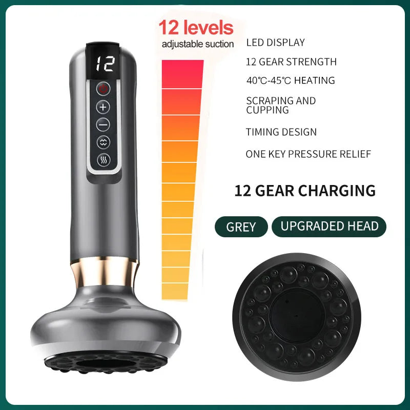 SmartTherapy™ Electric Cupping & Heating Massager
