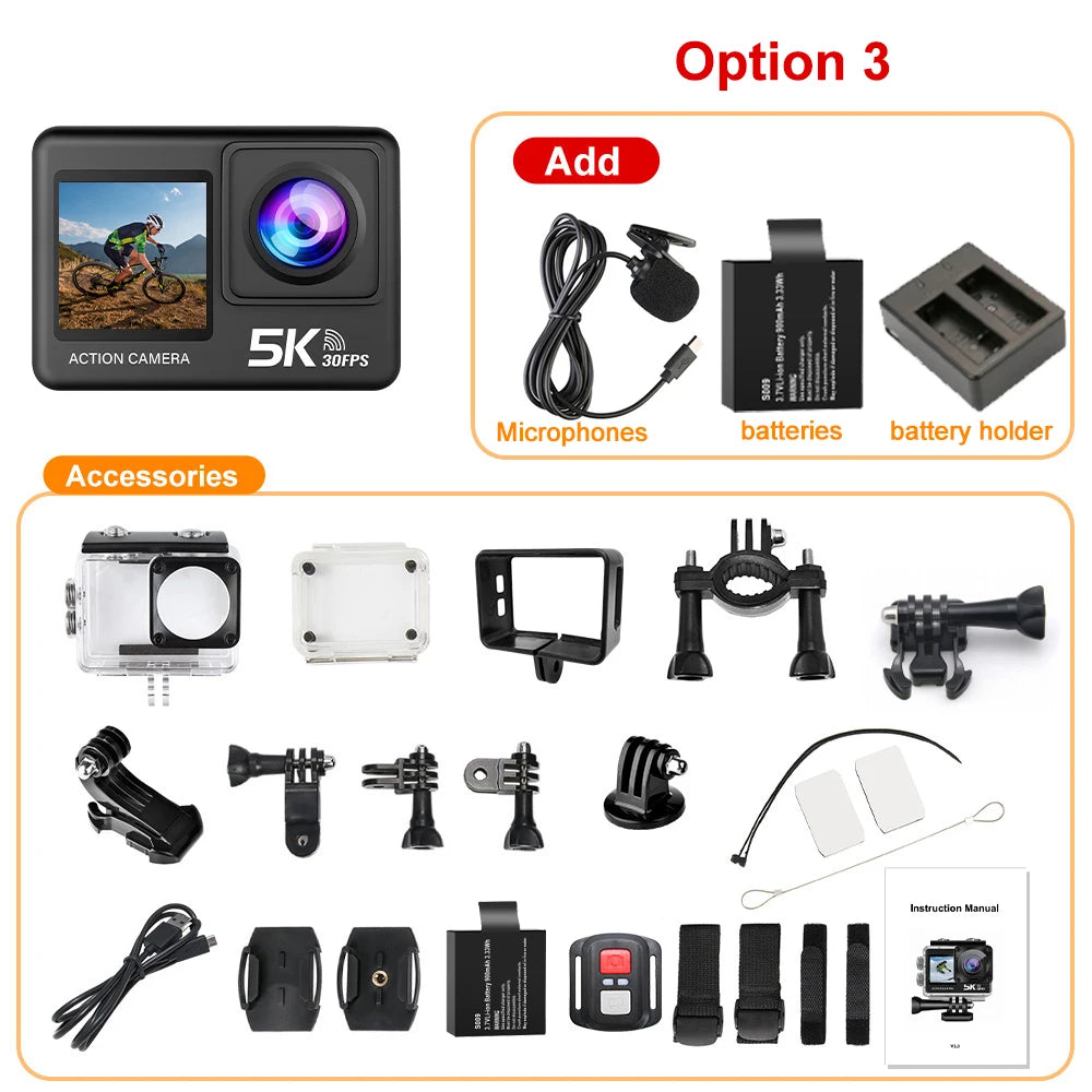 ActionX Pro – 5K Ultra HD Sport Camera