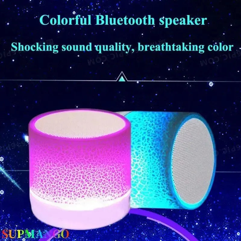 Mini Portable Bluetooth Speaker with LED Light – Model A9