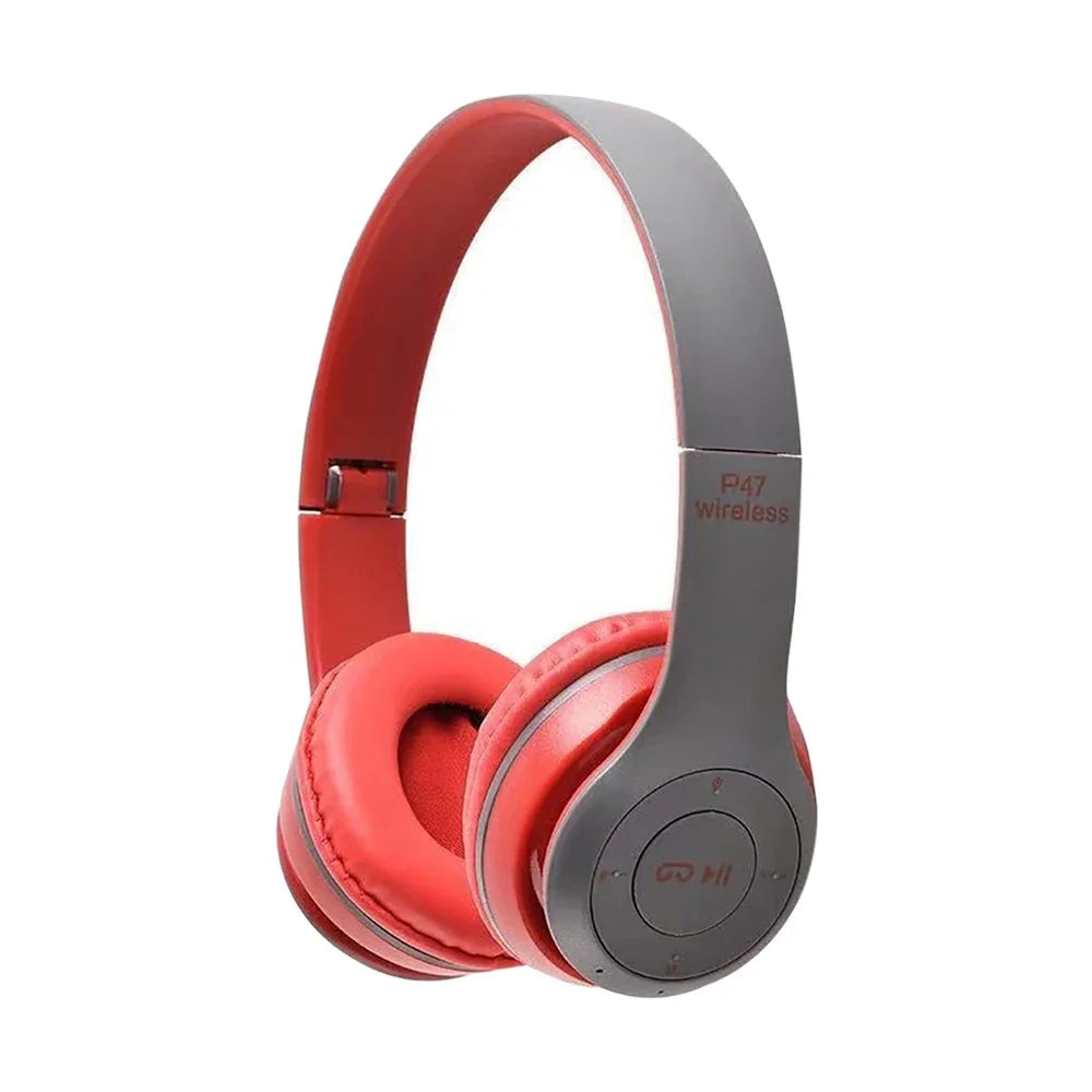 P47 Wireless Bluetooth Headset | Sports & Gaming Over-Ear Headphones