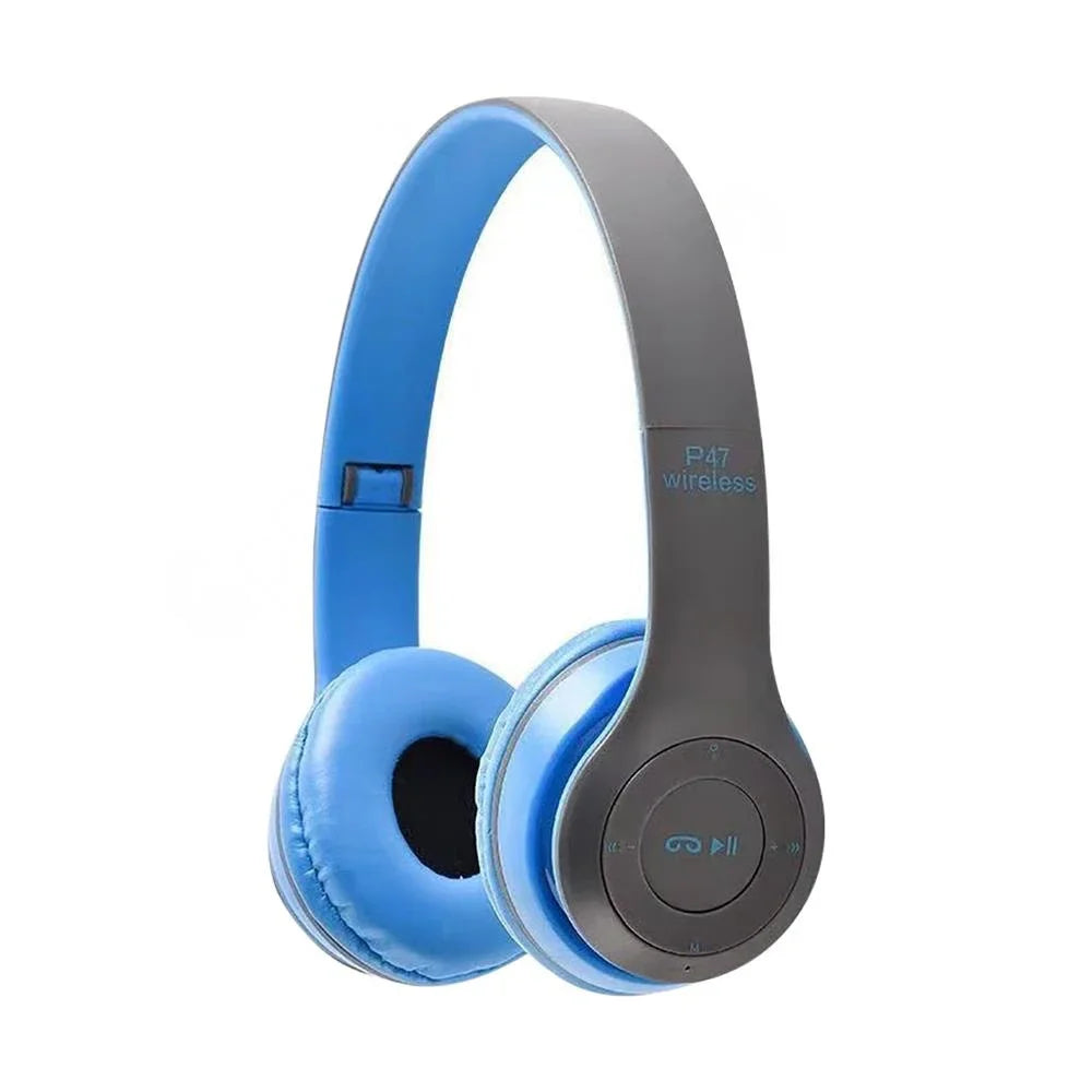 P47 Wireless Bluetooth Headset | Sports & Gaming Over-Ear Headphones