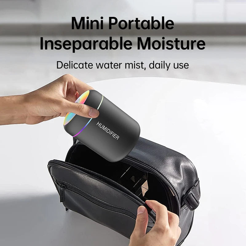 MistFlow Mini USB Humidifier | Aromatherapy & Air Purifier