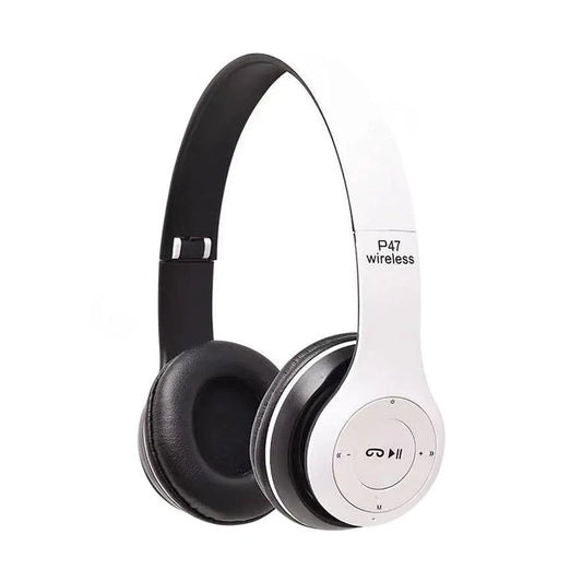 P47 Wireless Bluetooth Headset | Sports & Gaming Over-Ear Headphones