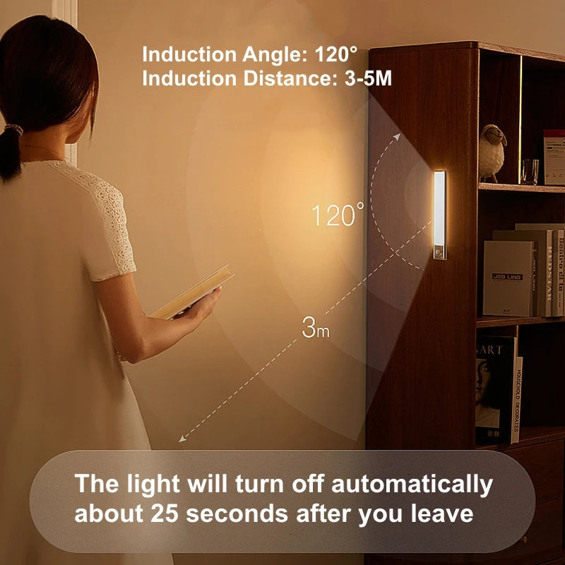 LumaGlow Rechargeable LED Motion Sensor Night Light