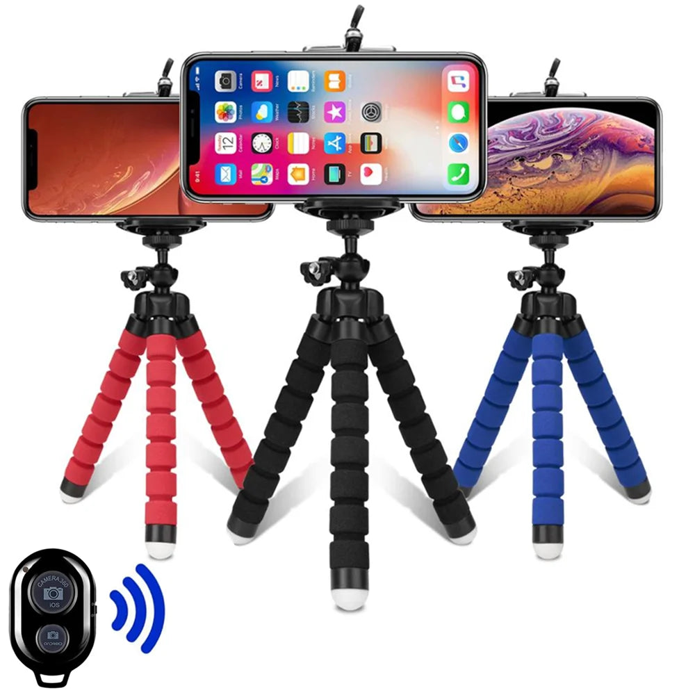 FlexGrip Mini Tripod | Adjustable Stand for Phones & Cameras