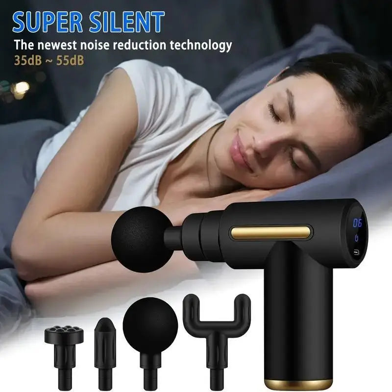 ProRelax Muscle Fascia Gun | Professional Electric Vibration Massager for Neck & Body
